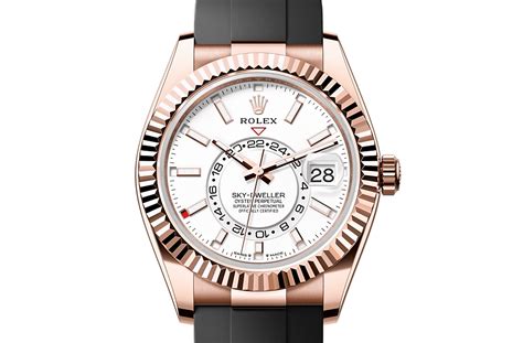 rolex sky dweller gold replica|rolex sky dweller price chart.